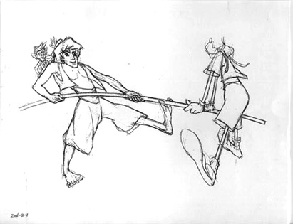 <b>Aladdin and Goofy 1996</b><br>